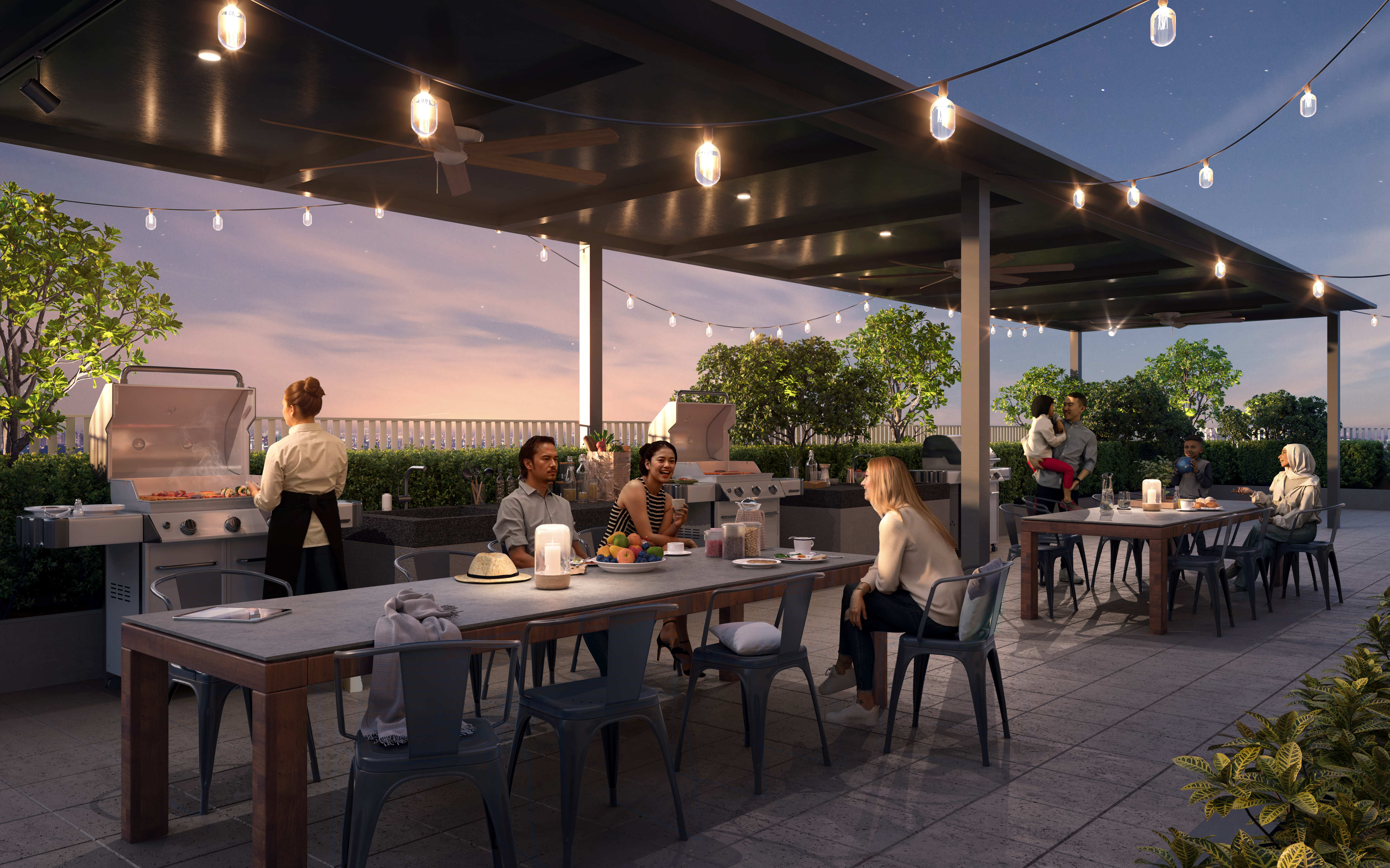 Sky BBQ Deck