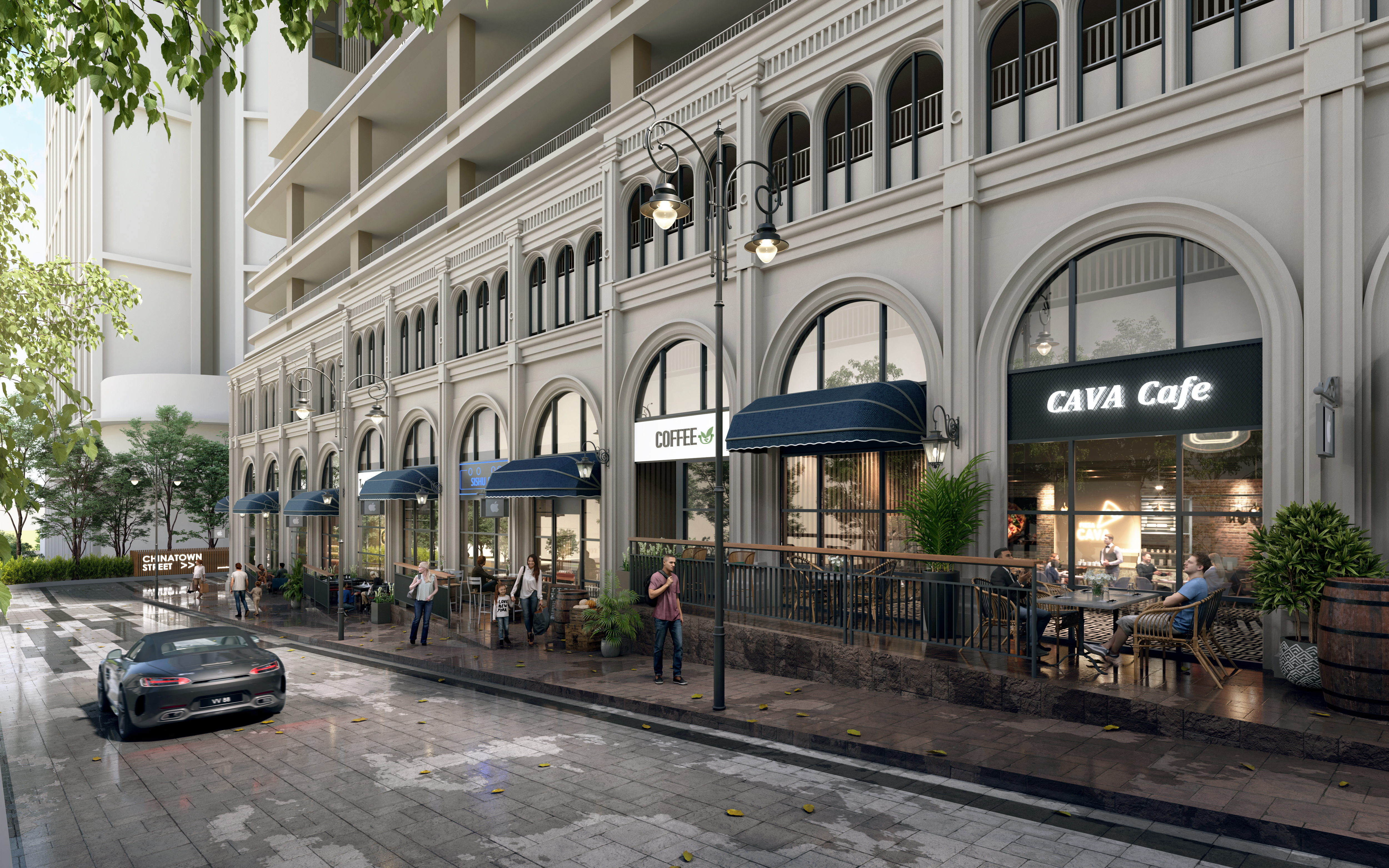 Colonial Retail Street
