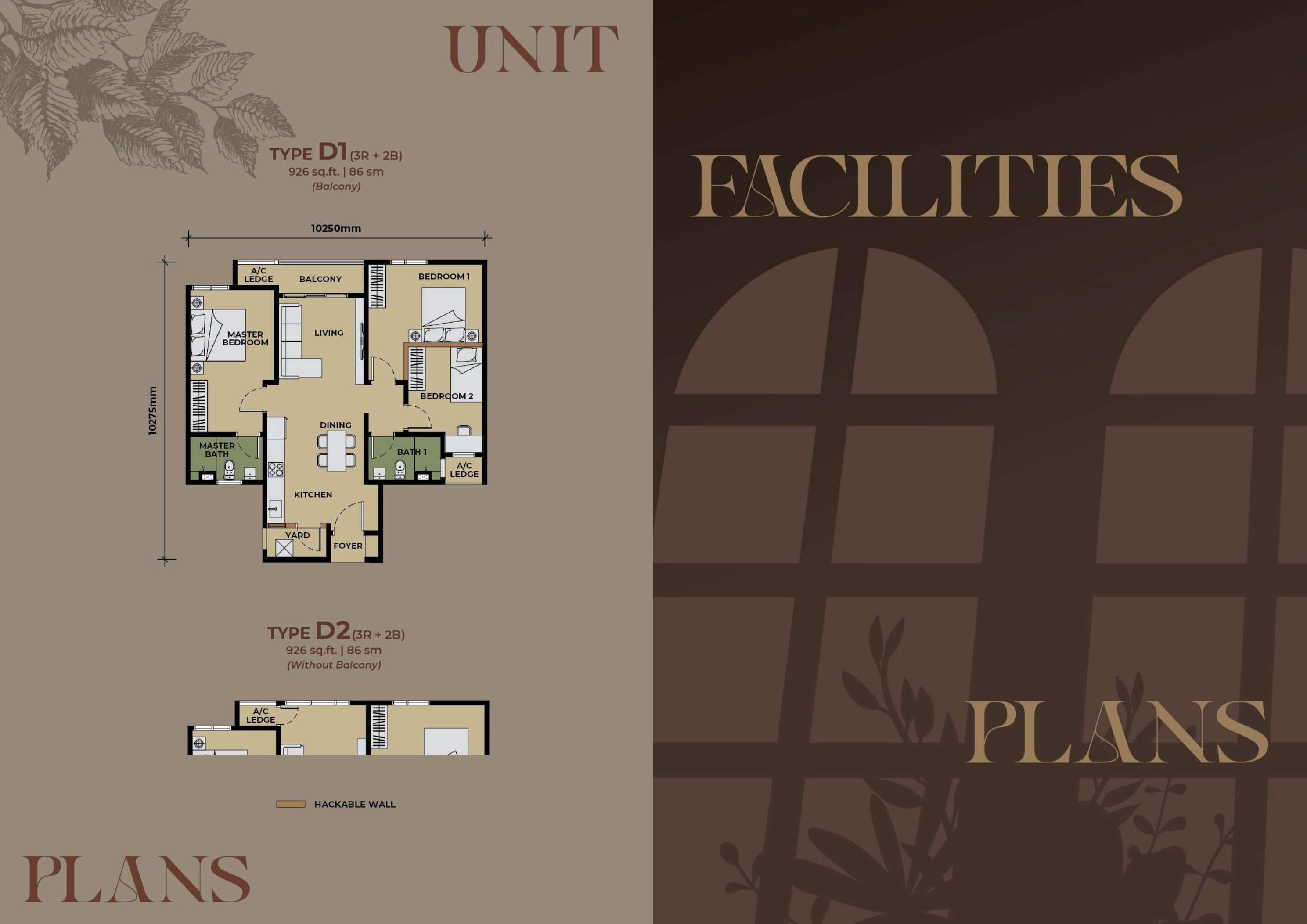 Unit Plans Type D
